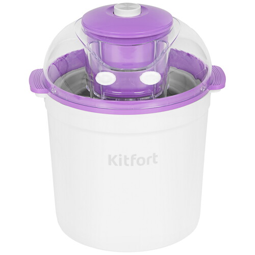 Купить Мороженица Kitfort KT-1847 фиолетовый  9277566. Характеристики, отзывы и цены в Донецке