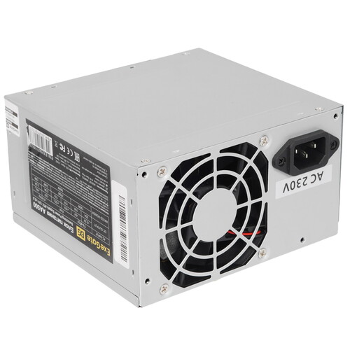 Купить Блок питания ExeGate AA500 [EX256711RUS] серый  8187944. Характеристики, отзывы и цены в Донецке