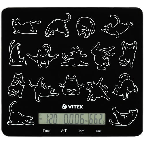Купить Кухонные весы Vitek VT-8026 разноцветный  4757948. Характеристики, отзывы и цены в Донецке