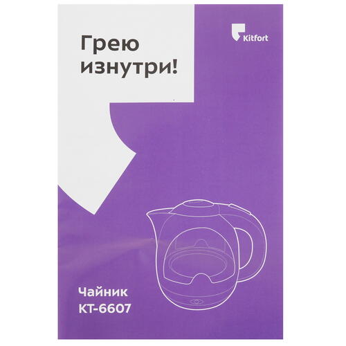 Купить Электрочайник Kitfort КТ-6607-2 зеленый  9047269. Характеристики, отзывы и цены в Донецке