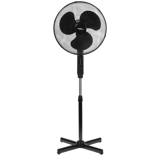 Купить Вентилятор Scarlett SC-SF111RC09  черный  5324486. Характеристики, отзывы и цены в Донецке