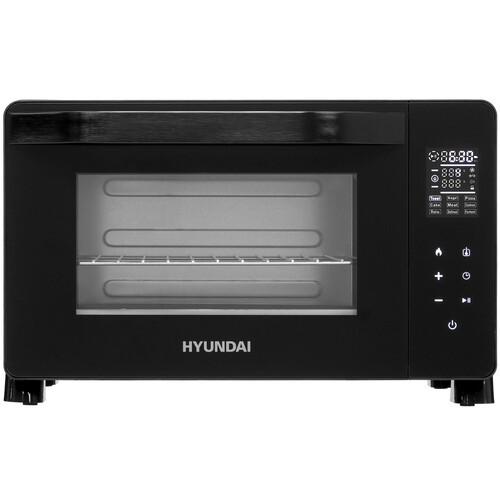 Купить Мини-печь Hyundai MIO-HY088 черный  9044918. Характеристики, отзывы и цены в Донецке