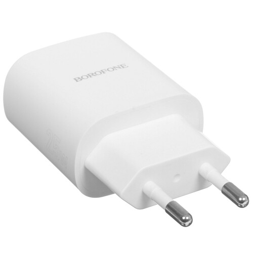 Купить Сетевое зарядное устройство Borofone BA82A белый  5609257. Характеристики, отзывы и цены в Донецке