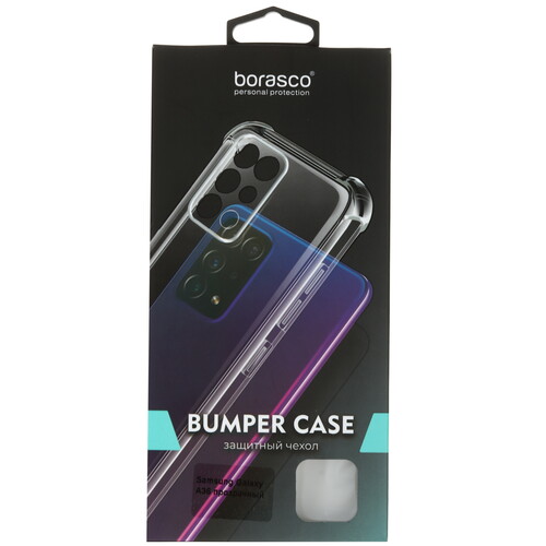 Купить Накладка  BoraSCO Bumper Case для Samsung Galaxy A36/ A56 прозрачный  5611669. Характеристики, отзывы и цены в Донецке