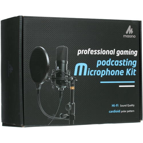 Купить Микрофонный комплект Maono AU-A04T черный  1641166. Характеристики, отзывы и цены в Донецке