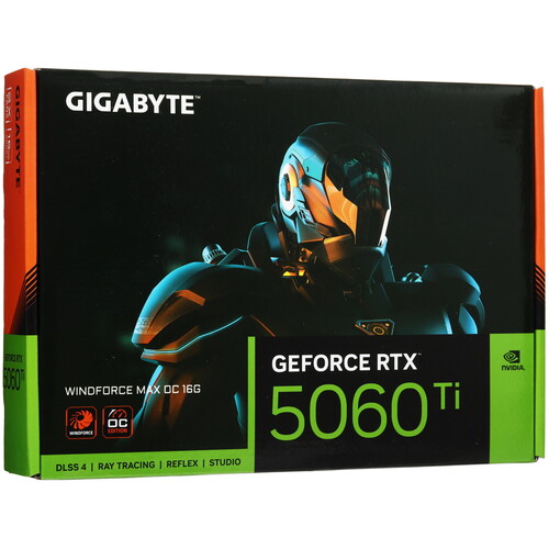 Купить Видеокарта GIGABYTE GeForce RTX 5060 Ti WINDFORCE MAX OC  5634847. Характеристики, отзывы и цены в Донецке