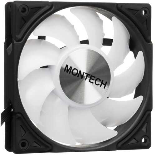 Купить Вентилятор Montech METAL PRO 12 ARGB PWM [MPABK] черный  5620663. Характеристики, отзывы и цены в Донецке