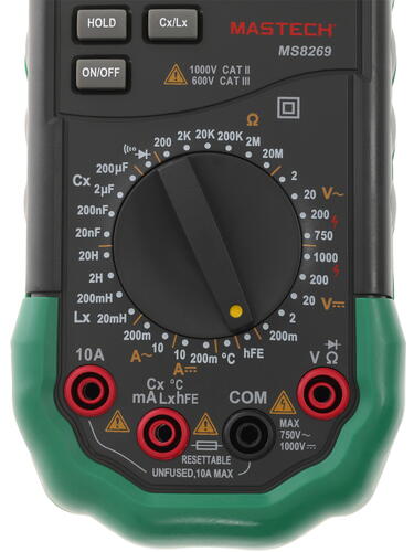 Купить Мультиметр Mastech MS8269  1128028. Характеристики, отзывы и цены в Донецке