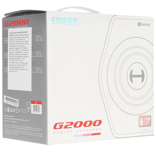 Купить Колонки Edifier G2000 красный  1694799. Характеристики, отзывы и цены в Донецке