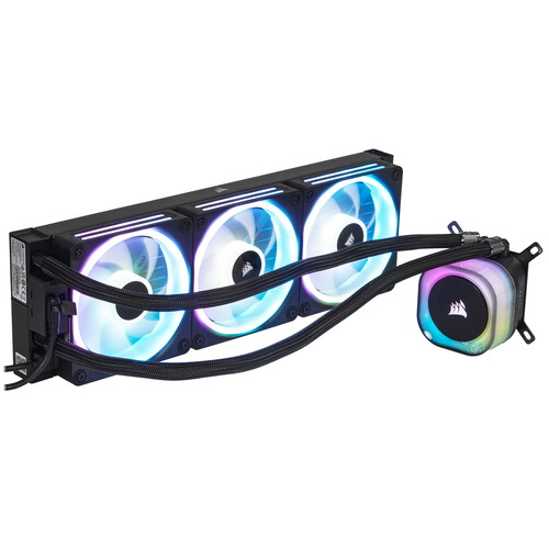 Купить Система охлаждения Corsair iCUE LINK H150i RGB черная  9269909. Характеристики, отзывы и цены в Донецке
