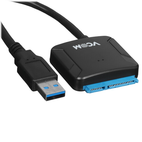 Купить Кабель VCOM USB 3.2 Gen 1 Type-A - Sata 7+15pin  5471567. Характеристики, отзывы и цены в Донецке
