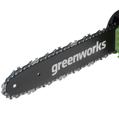 Купить Аккумуляторная цепная пила GreenWorks G40CS30IIK2  шина - 30 см (12")  5081486. Характеристики, отзывы и цены в Донецке