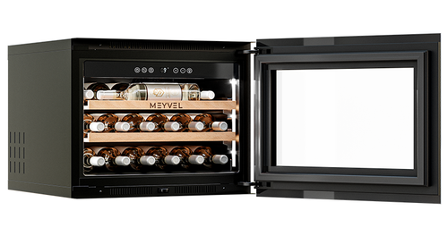 Купить Винный шкаф Meyvel MV19PRO-KBB1 черный  9407405. Характеристики, отзывы и цены в Донецке