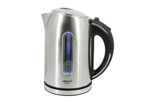 Купить Электрочайник Atlanta ATH-2425 серебристый  8153879. Характеристики, отзывы и цены в Донецке