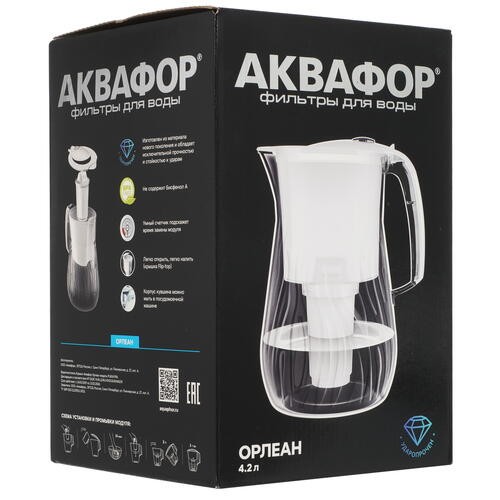 Купить Фильтр-кувшин Аквафор Орлеан  5088799. Характеристики, отзывы и цены в Донецке