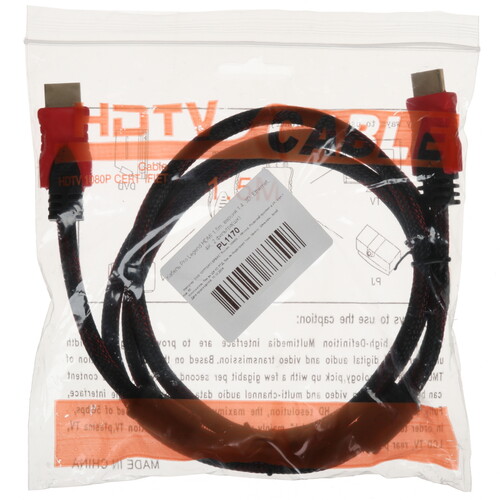 Купить Кабель  Pro Legend HDMI - HDMI, 1.5 м  9190839. Характеристики, отзывы и цены в Донецке