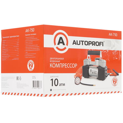 Купить Компрессор Autoprofi AK-750  9106311. Характеристики, отзывы и цены в Донецке