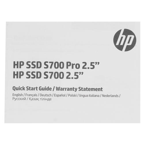 Купить 250 ГБ 2.5" SATA накопитель HP S700 [2DP98AA#ABB]  1347258. Характеристики, отзывы и цены в Донецке