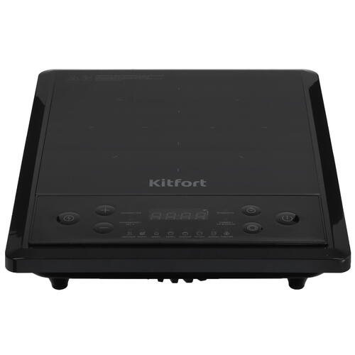 Купить Плита компактная электрическая Kitfort КТ-158 черный  9965036. Характеристики, отзывы и цены в Донецке