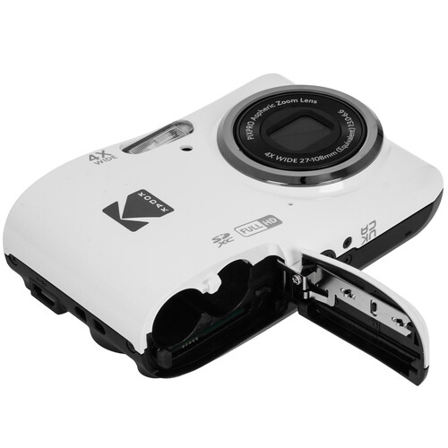 Купить Компактный фотоаппарат Kodak FZ45 белый  5468007. Характеристики, отзывы и цены в Донецке