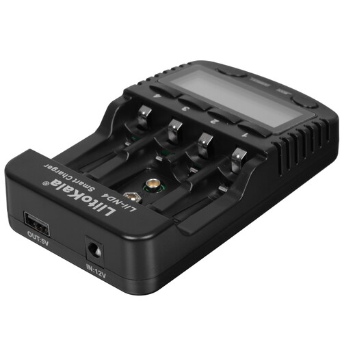 Купить Зарядное устройство LiitoKala Lii-ND4 EU+carcable  9212387. Характеристики, отзывы и цены в Донецке
