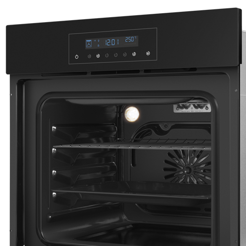 Купить Электрический духовой шкаф HOMSair OEH606BK черный  9100948. Характеристики, отзывы и цены в Донецке
