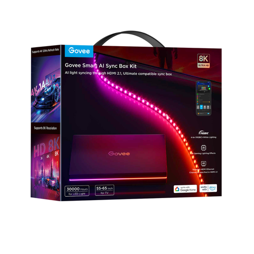 Купить Подсветка для телевизора Govee Smart AI Sync Box Kit H8604  5606644. Характеристики, отзывы и цены в Донецке