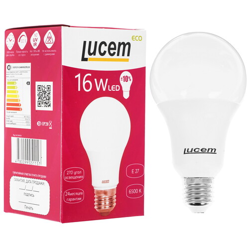 Купить Лампа светодиодная Lucem LM-LBL 16W  9162550. Характеристики, отзывы и цены в Донецке