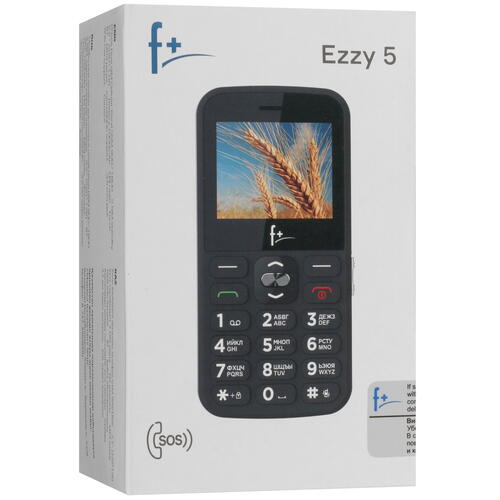 Купить Сотовый телефон F+ Ezzy 5 черный/белый  5437085. Характеристики, отзывы и цены в Донецке