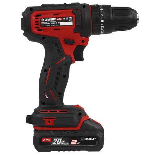 Купить Дрель-шуруповерт Зубр ДШУ-40-22 LMS 20V  9275976. Характеристики, отзывы и цены в Донецке