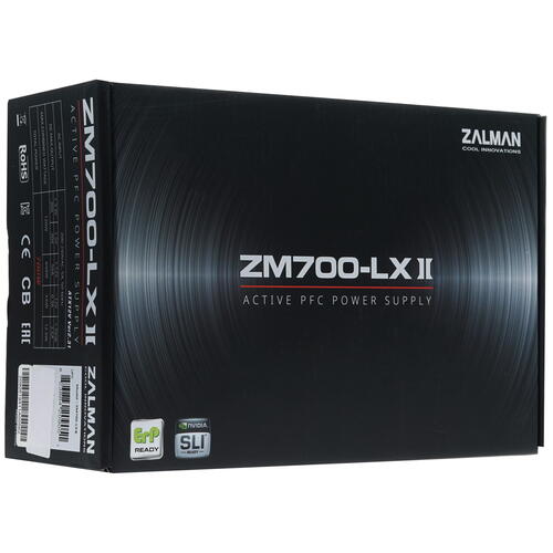 Купить Блок питания ZALMAN ZM700-LXII  1608471. Характеристики, отзывы и цены в Донецке