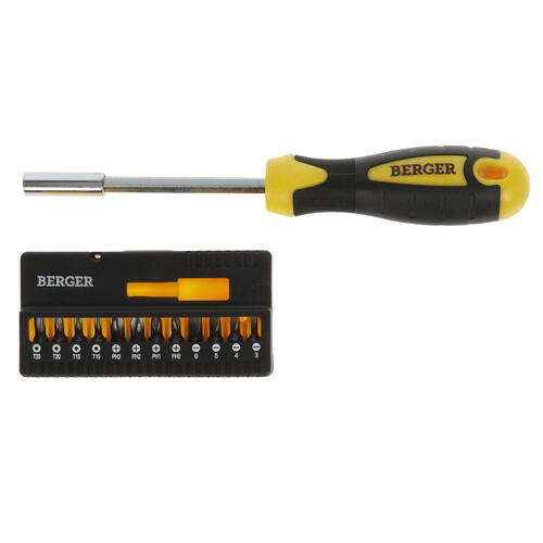 Купить Отвертка с насадками/битами BERGER BG1072  1250956. Характеристики, отзывы и цены в Донецке