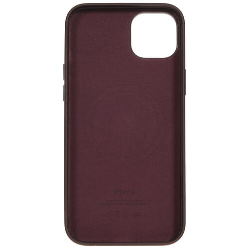 Купить Накладка  Apple FineWoven Case with MagSafe для Apple iPhone 15 Plus бордовый  5432398. Характеристики, отзывы и цены в Донецке