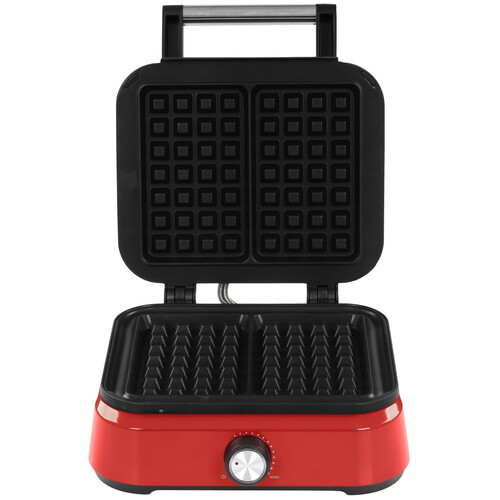 Купить Вафельница Kitfort КТ-4634 красный  9263512. Характеристики, отзывы и цены в Донецке