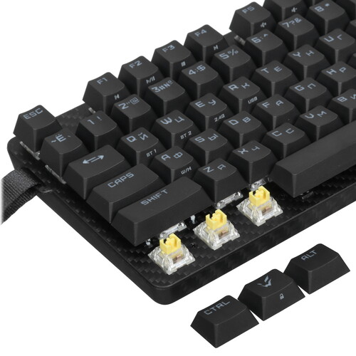 Купить Клавиатура  проводная + беспроводная ARDOR GAMING Carbon  9088030. Характеристики, отзывы и цены в Донецке