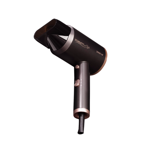 Купить Фен Scarlett SC-HD70I52 коричневый/розовый  9176053. Характеристики, отзывы и цены в Донецке