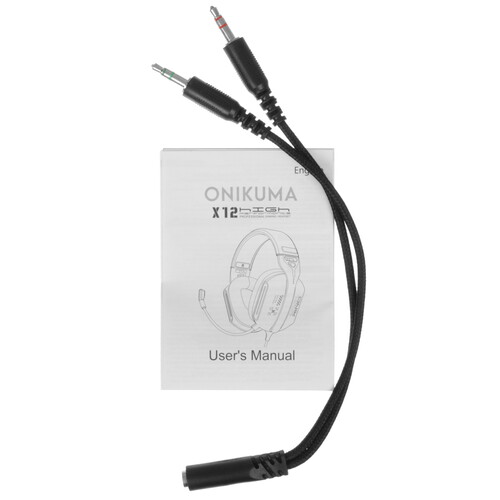 Купить Проводные наушники Onikuma X12 черный 2025  5618866. Характеристики, отзывы и цены в Донецке