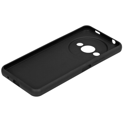 Купить Накладка  BoraSCO Silicone Case для POCO C61/ Xiaomi Redmi A3/ A3x черный  5485234. Характеристики, отзывы и цены в Донецке