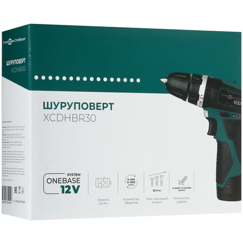 Купить Дрель-шуруповерт FinePower OneBase XCDHBR30 OneBase12  9171109. Характеристики, отзывы и цены в Донецке