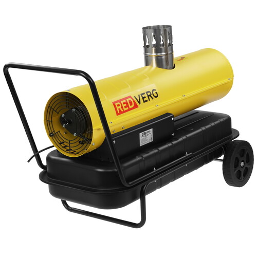Купить Тепловая пушка дизельная RedVerg RD-DHI30W  8106658. Характеристики, отзывы и цены в Донецке
