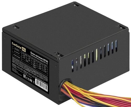 Купить Блок питания ExeGate M700 [EX292238RUS] черный  9909435. Характеристики, отзывы и цены в Донецке