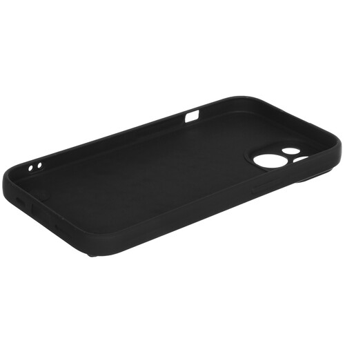 Купить Накладка  BoraSCO для Apple iPhone 15 черный  5620428. Характеристики, отзывы и цены в Донецке