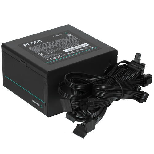 Купить Блок питания DEEPCOOL PF550 [R-PF550D-HA0B-EU] черный  4853757. Характеристики, отзывы и цены в Донецке