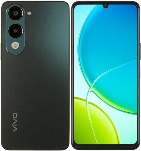 Купить 6.74" Смартфон Vivo Y04 128 ГБ зеленый  5620450. Характеристики, отзывы и цены в Донецке