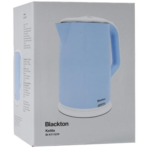 Купить Электрочайник Blackton Bt KT1707P голубой  5355422. Характеристики, отзывы и цены в Донецке