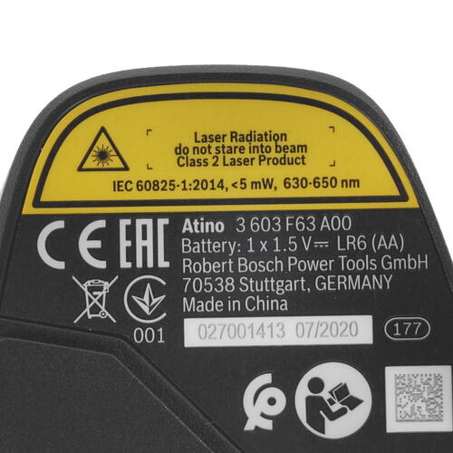 Купить Лазерный нивелир Bosch Atino Basic  5308626. Характеристики, отзывы и цены в Донецке