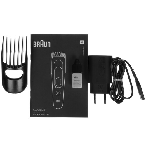 Купить Машинка для стрижки Braun HC5330 черный  5490006. Характеристики, отзывы и цены в Донецке
