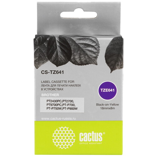 Купить Картридж Cactus CS-TZ641  8159136. Характеристики, отзывы и цены в Донецке