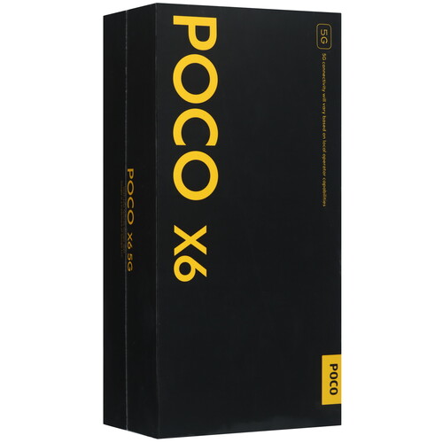 Купить 6.67" Смартфон POCO X6 512 ГБ черный  5441638. Характеристики, отзывы и цены в Донецке