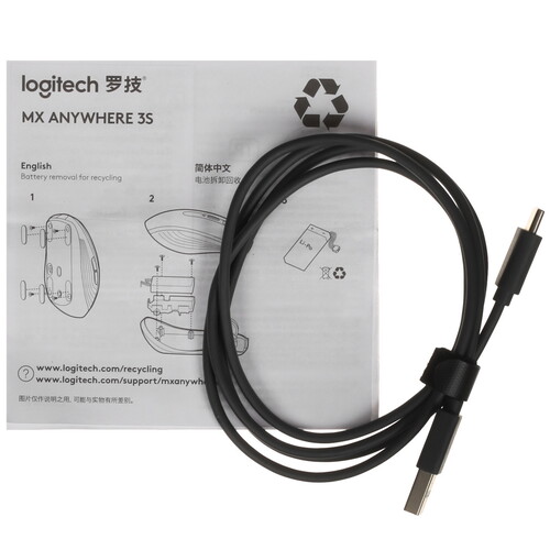 Купить Мышь беспроводная Logitech MX Anywhere 3S  5429095. Характеристики, отзывы и цены в Донецке